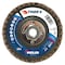Weiler 4-1/2" Tiger X Flap Disc, Flat (TY27), Phenolic Backing, 80Z, 5/8-11" 51228 - alternate 1